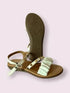 Womens White Studded Casual Dress Comfort Wedges
